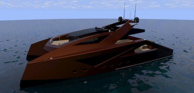 DesignIndustria 95' Power Catamaran